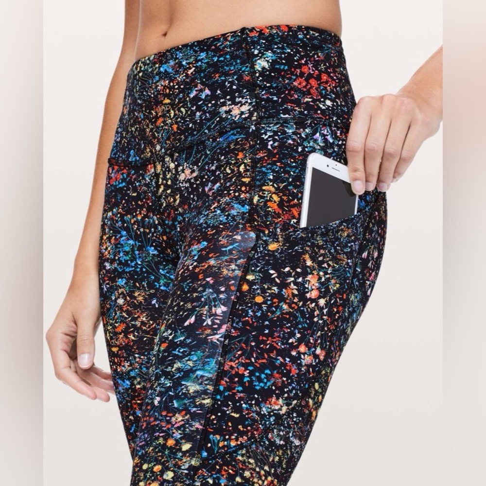 Like new! Lululemon 25” Fast and Free Tights Leggings